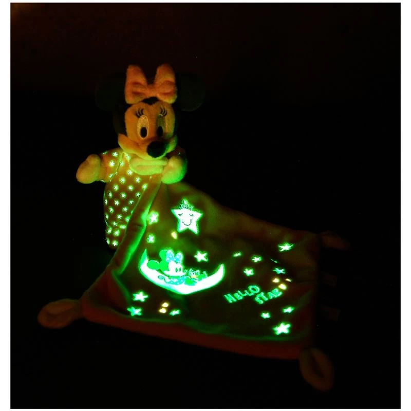 Disney Minnie La Souris Peluche Avec Doudou Luminescent Rose 25 Cm 3 Disney Minnie La Souris Peluche Avec Doudou Luminescent Rose 25 Cm – Image 3