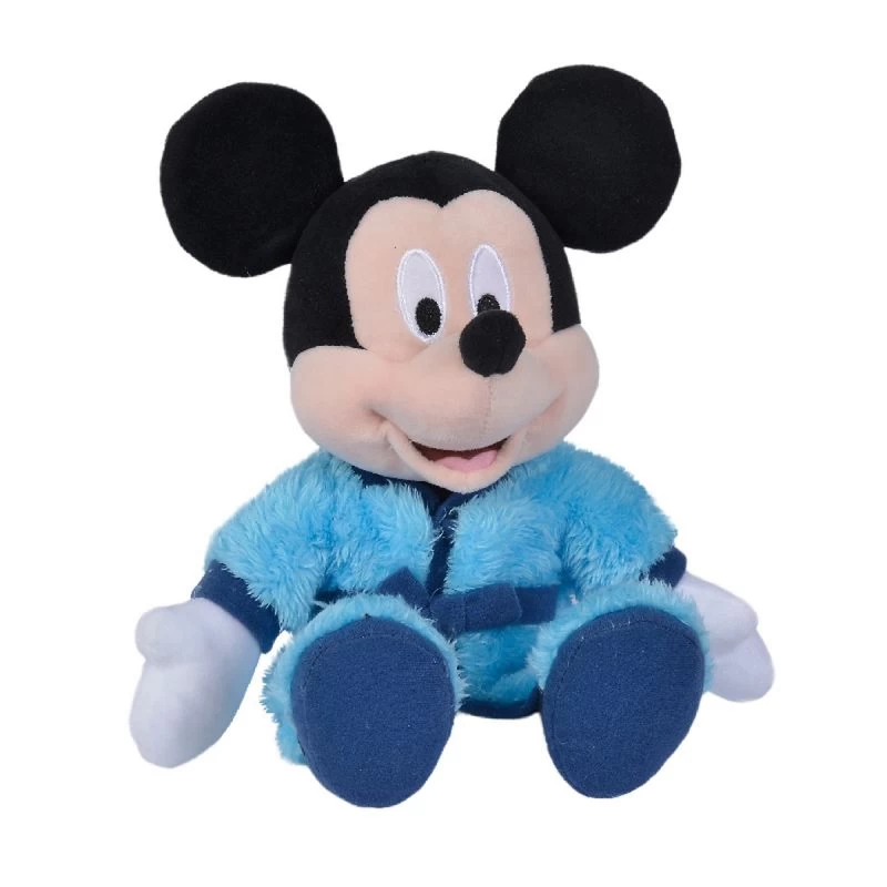 Disney Mickey La Souris Peluche Peignoir Bleu Turquoise 25 Cm 2 Disney Mickey La Souris Peluche Peignoir Bleu Turquoise 25 Cm – Image 2