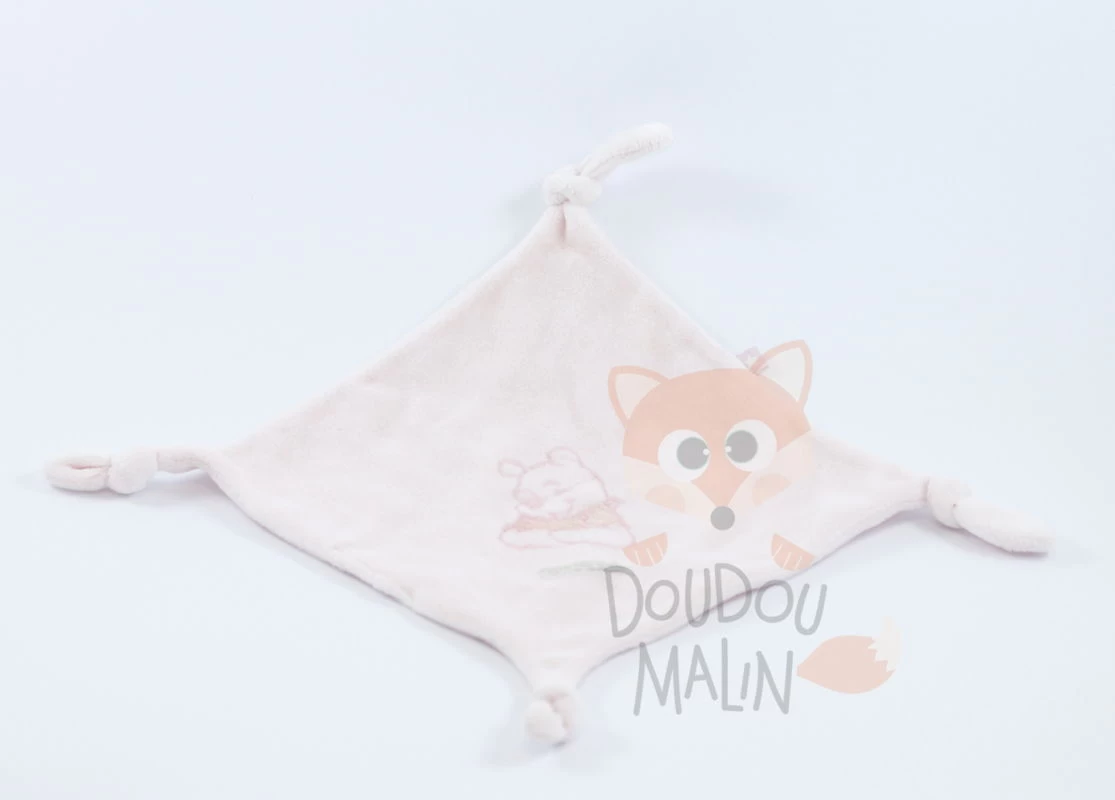 Disney Winnie L'ourson Doudou Plat Rose Love Pooh Forever 1 Disney Winnie L'ourson Doudou Plat Rose Love Pooh Forever