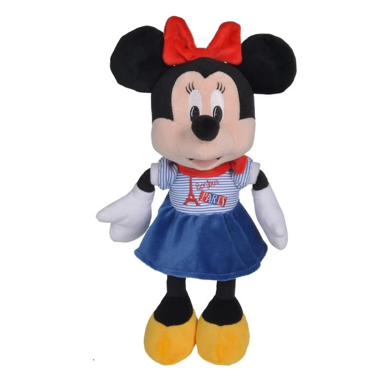 Disney Minnie La Souris Peluche Bonjour Paris 25 Cm 2 Disney Minnie La Souris Peluche Bonjour Paris 25 Cm – Image 2