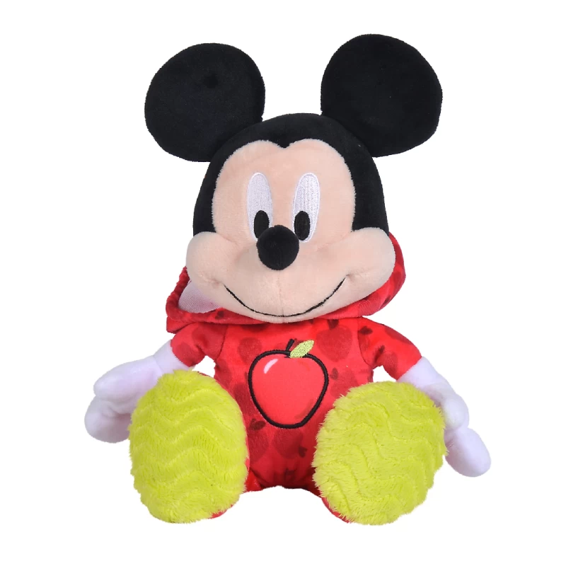 Disney Mickey La Souris Peluche Pomme Rouge 25 Cm 2 Disney Mickey La Souris Peluche Pomme Rouge 25 Cm – Image 2