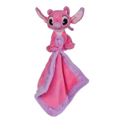 Disney Angel Stitch Doudou Mouchoir Violet Rose 40 Cm -Disney angel20stitch20mouchoir20violet20rose204020cm 2