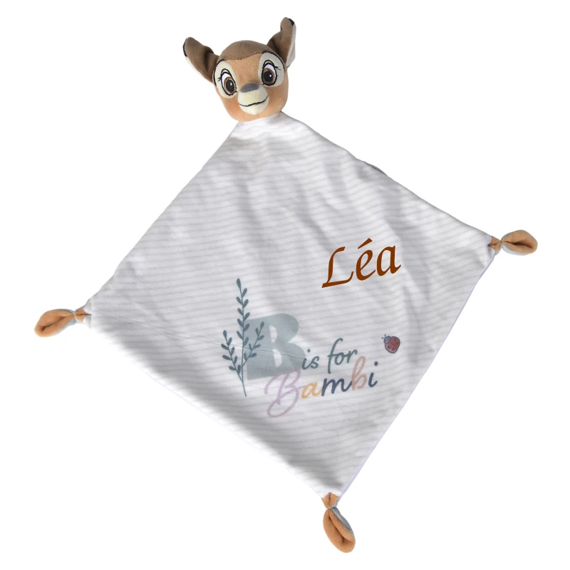 Disney - Bambi Le Faon - B Is For Bambi Blanc 25 Cm