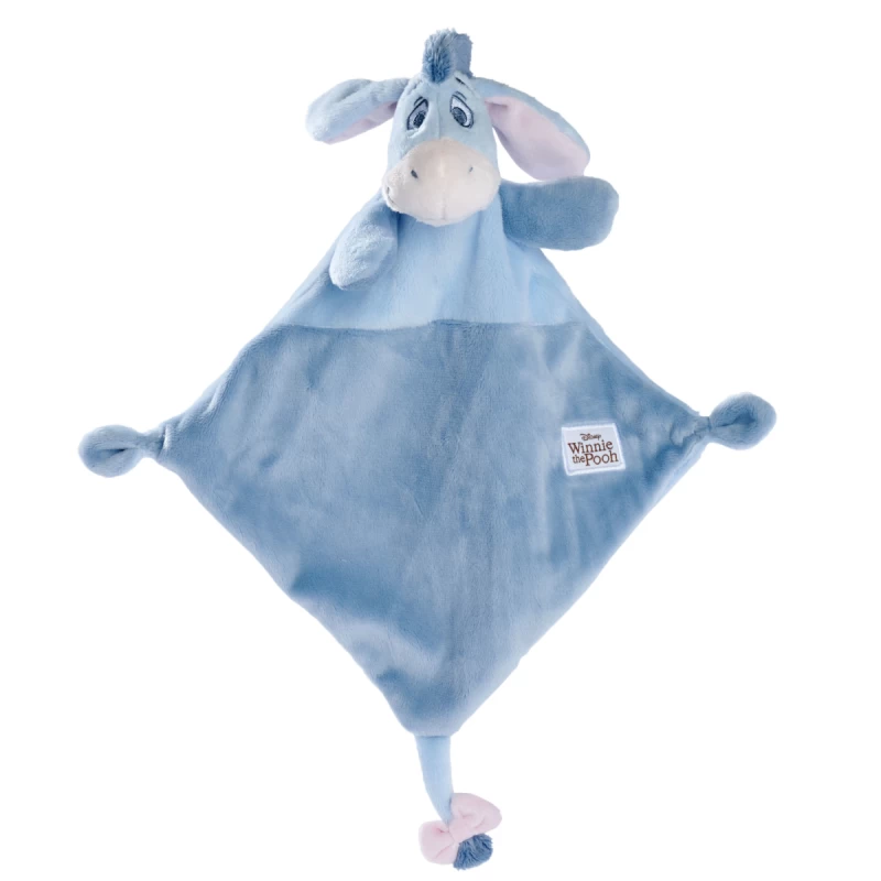 Disney - Bourriquet L'âne - Doudou Plat Bleu 25 Cm 2 Disney - Bourriquet L'âne - Doudou Plat Bleu 25 Cm – Image 2
