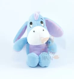 Disney Bourriquet Doudou Peluche Bleu Violet