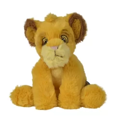 Disney Classic Peluche Simba Le Lion Jaune 25 Cm
