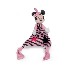 Disney Clementoni Minnie La Souris Doudou Rose Gris étoile 30 Cm