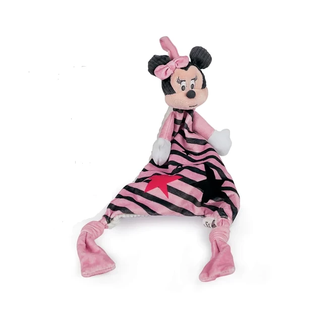 Disney Clementoni Minnie La Souris Doudou Rose Gris étoile 30 Cm 1 Disney Clementoni Minnie La Souris Doudou Rose Gris étoile 30 Cm