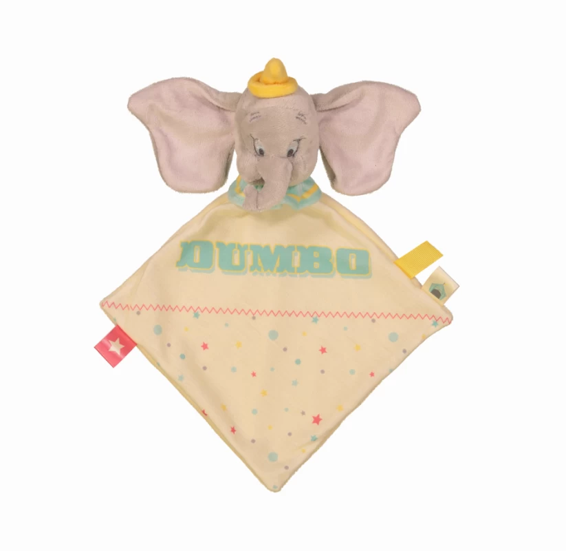 Disney Dumbo L'éléphant Doudou Cutie Beige Vert 20 Cm 1 Disney Dumbo L'éléphant Doudou Cutie Beige Vert 20 Cm