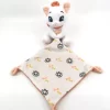 Disney - Marie Le Chat - Aristochat Doudou Mouchoir Blanc Rose