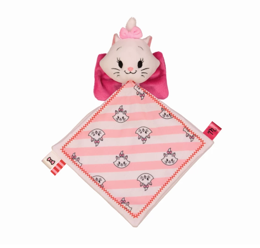 Disney Marie Le Chat Doudou Cutie Blanc Rose 20 Cm 1 Disney Marie Le Chat Doudou Cutie Blanc Rose 20 Cm