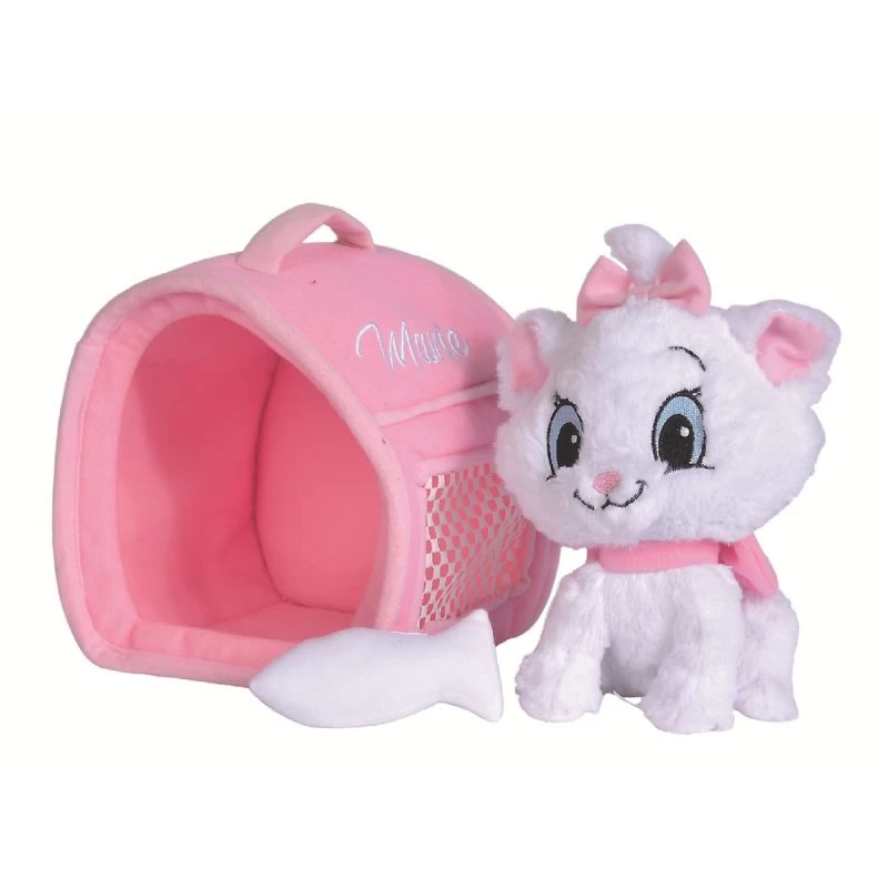 Disney Marie Le Chat Peluche Dans Sa Caisse 20 Cm 1 Disney Marie Le Chat Peluche Dans Sa Caisse 20 Cm