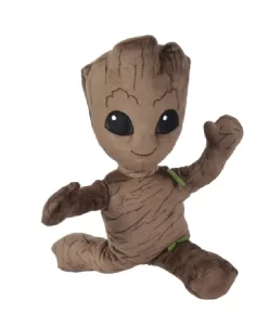 Disney Marvel Peluche Jeune Groot Articulé Marron 25 Cm