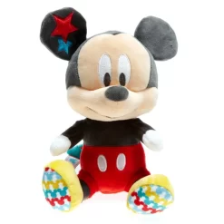 Disney - Mickey La Souris - Boîte à Musique Rouge Gris Jaune 25 Cm
