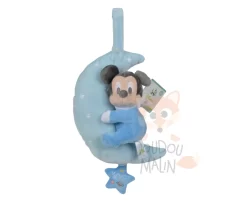 Disney Mickey La Souris Boîte à Musique Lune Bleu 30 Cm