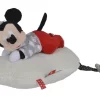 Disney Mickey La Souris Boîte à Musique Nuage Rouge Beige 25 Cm