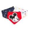 Disney Mickey La Souris Lot 3 Bavoirs