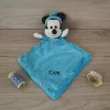 Disney Mickey La Souris Doudou Luminescent Bleu 22 Cm