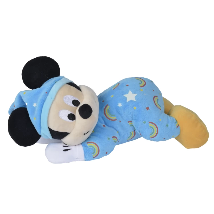 Disney Mickey La Souris Peluche Couchée Bleu Luminescente 30 Cm 2 Disney Mickey La Souris Peluche Couchée Bleu Luminescente 30 Cm – Image 2