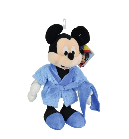 Disney Mickey La Souris Peluche Peignoir Bleu 25 Cm 1 Disney Mickey La Souris Peluche Peignoir Bleu 25 Cm