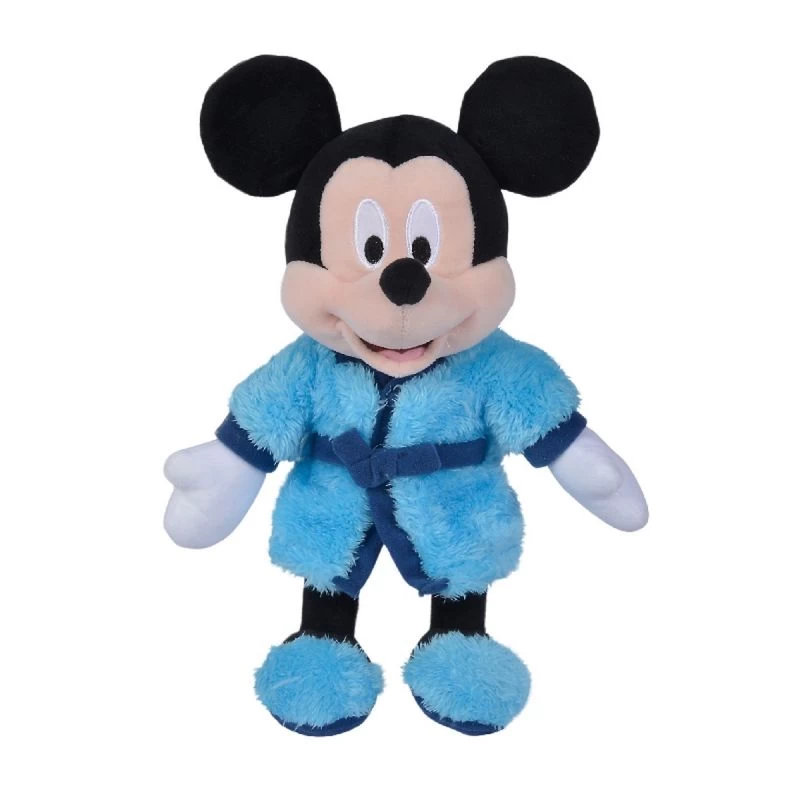 Disney Mickey La Souris Peluche Peignoir Bleu Turquoise 25 Cm 1 Disney Mickey La Souris Peluche Peignoir Bleu Turquoise 25 Cm