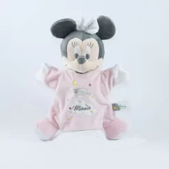 Disney Minnie La Souris Marionnette Rose Blanc Mouton