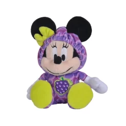 Disney Minnie La Souris Mini Peluche Mûre Violet 15 Cm