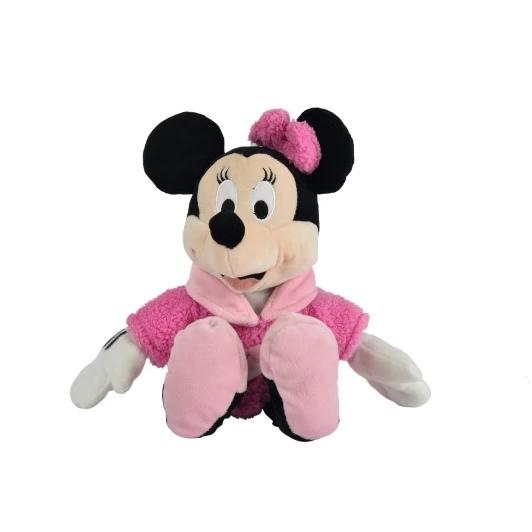 Disney Minnie La Souris Peluche Peignoir Rose 25 Cm 1 Disney Minnie La Souris Peluche Peignoir Rose 25 Cm