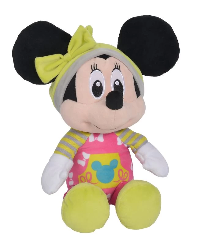 Disney Minnie La Souris Peluche Pyjama Rose 25 Cm 1 Disney Minnie La Souris Peluche Pyjama Rose 25 Cm