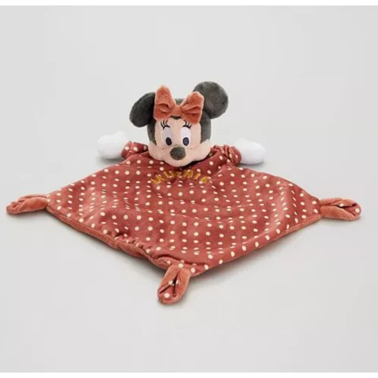 Disney Minnie La Souris Doudou Plat Vieux Rose 25 Cm 2 Disney Minnie La Souris Doudou Plat Vieux Rose 25 Cm – Image 2