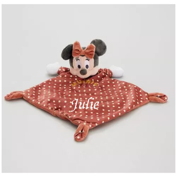 Disney Minnie La Souris Doudou Plat Vieux Rose 25 Cm 1 Disney Minnie La Souris Doudou Plat Vieux Rose 25 Cm