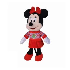 Disney Minnie La Souris Pull De Noël Rouge 20 Cm