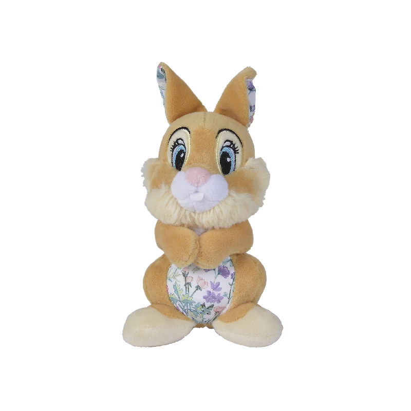 Disney Miss Bunny Lapin Peluche Fleur Beige 18 Cm 1 Disney Miss Bunny Lapin Peluche Fleur Beige 18 Cm