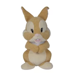 Disney Miss Bunny Lapin Peluche Tricot Beige 25 Cm