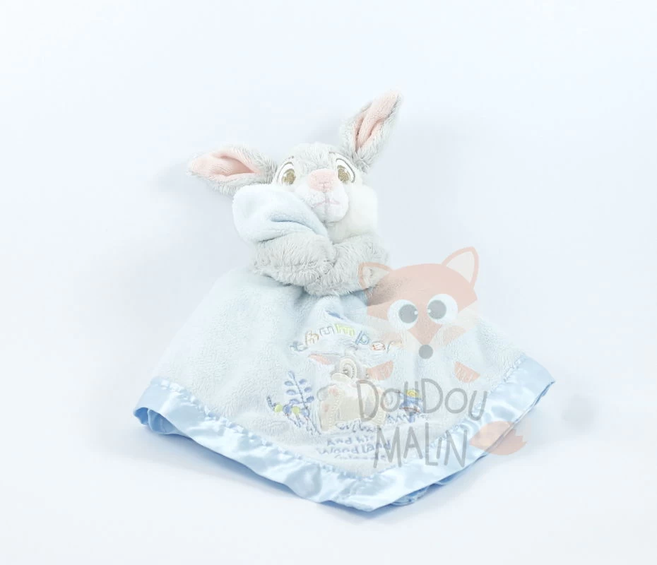 Disney Panpan Le Lapin Doudou Plat Bleu Thumper And His Woodland Friends 30 Cm 1 Disney Panpan Le Lapin Doudou Plat Bleu Thumper And His Woodland Friends 30 Cm