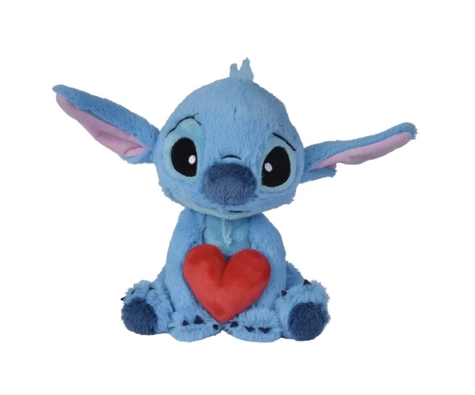 Disney Peluche Stitch Avec Coeur Bleu Rouge 25 Cm 1 Disney Peluche Stitch Avec Coeur Bleu Rouge 25 Cm
