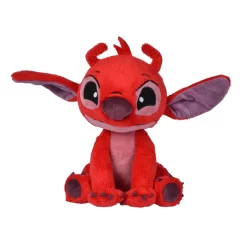 Disney Peluche Stitch Leroy Rouge 20 Cm