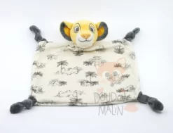 Disney Le Roi Lion Doudou Plat Simba Beige 30 Cm