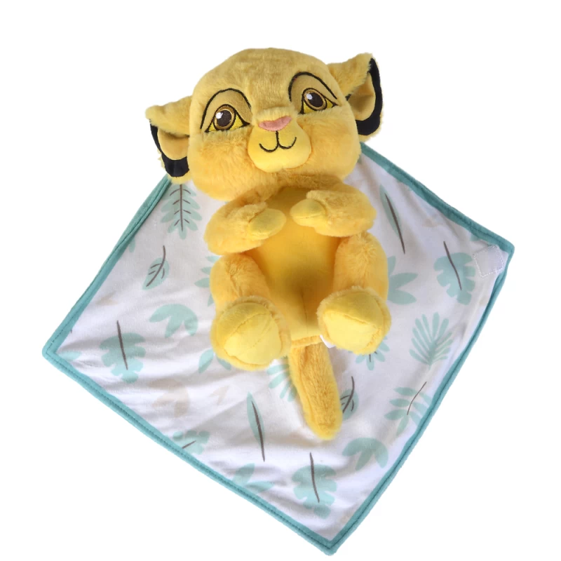 Disney Simba Le Lion Peluche Couverture Jaune Vert 25 Cm 1 Disney Simba Le Lion Peluche Couverture Jaune Vert 25 Cm