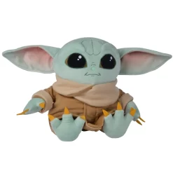 Disney Star Wars The Mandalorian Peluche Articulée Grogu Bébé Yoda 30 Cm