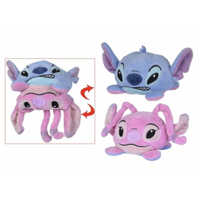 Disney Stitch Angel Mini Peluche Réversible émotion 12 Cm 1 Disney Stitch Angel Mini Peluche Réversible émotion 12 Cm