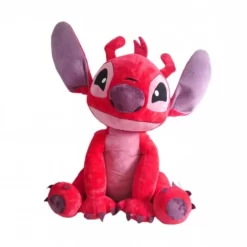 Disney Stitch Leroy Rouge Peluche Géante XXL 120 Cm