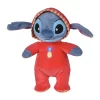 Disney Stitch Peluche Pyjama Rouge 25 Cm