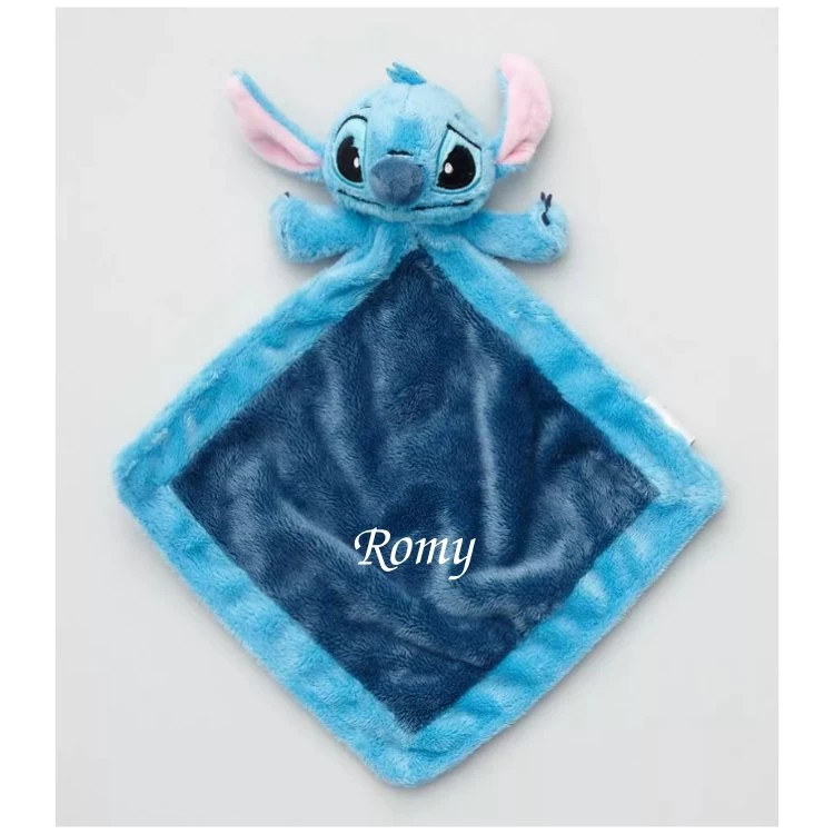 Disney Stitch Doudou Plat Bleu Turquoise 30 Cm 1 Disney Stitch Doudou Plat Bleu Turquoise 30 Cm