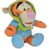 Disney Tigrou En Peignoir Peluche Bleu Vert 25 Cm
