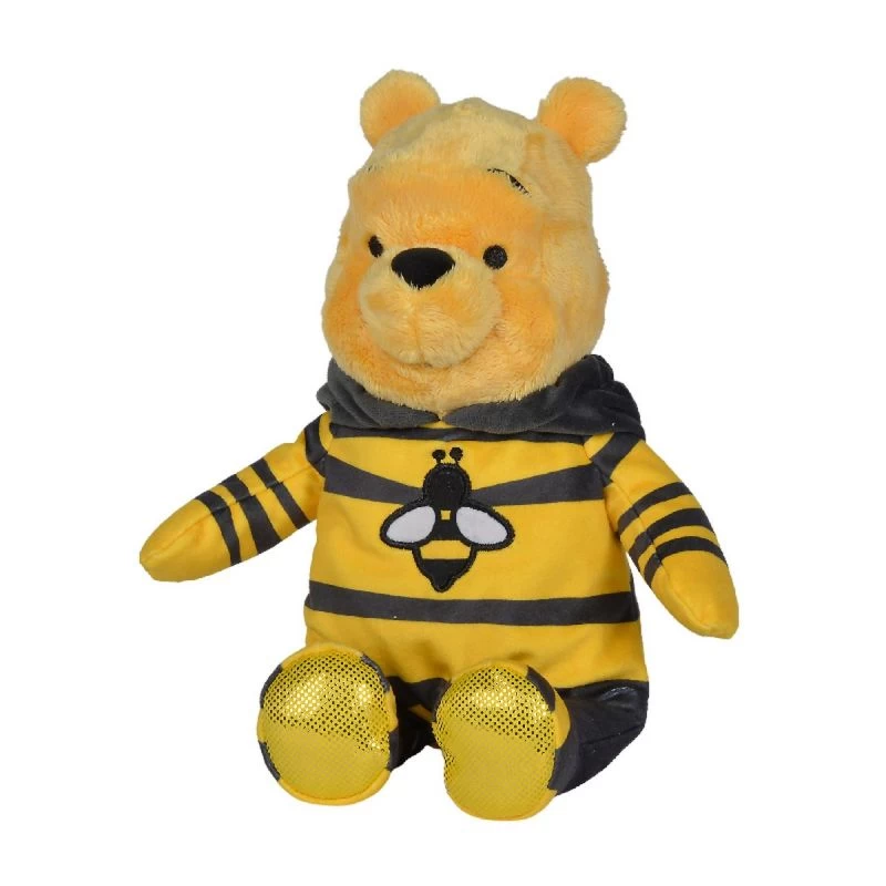 Disney Winnie L'ourson Peluche Déguisement Abeille Jaune 25 Cm 2 Disney Winnie L'ourson Peluche Déguisement Abeille Jaune 25 Cm – Image 2