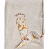 Disney - Winnie L'ourson - Couverture Gris Jaune 100 X 60 Cm