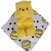 Disney Winnie L'ourson Peluche Couverture Vert Jaune Miel