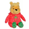 Disney Winnie L'ourson Peluche Fraise Rouge 30 Cm