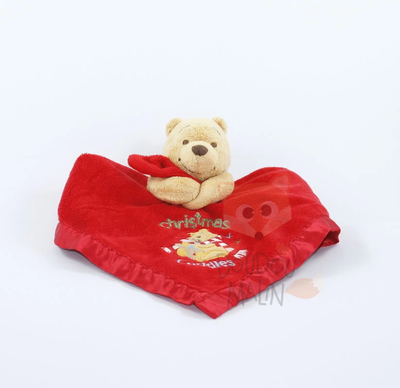 Disney Winnie L'ourson Doudou Plat Rouge Christmas Cuddles 30 Cm 1 Disney Winnie L'ourson Doudou Plat Rouge Christmas Cuddles 30 Cm
